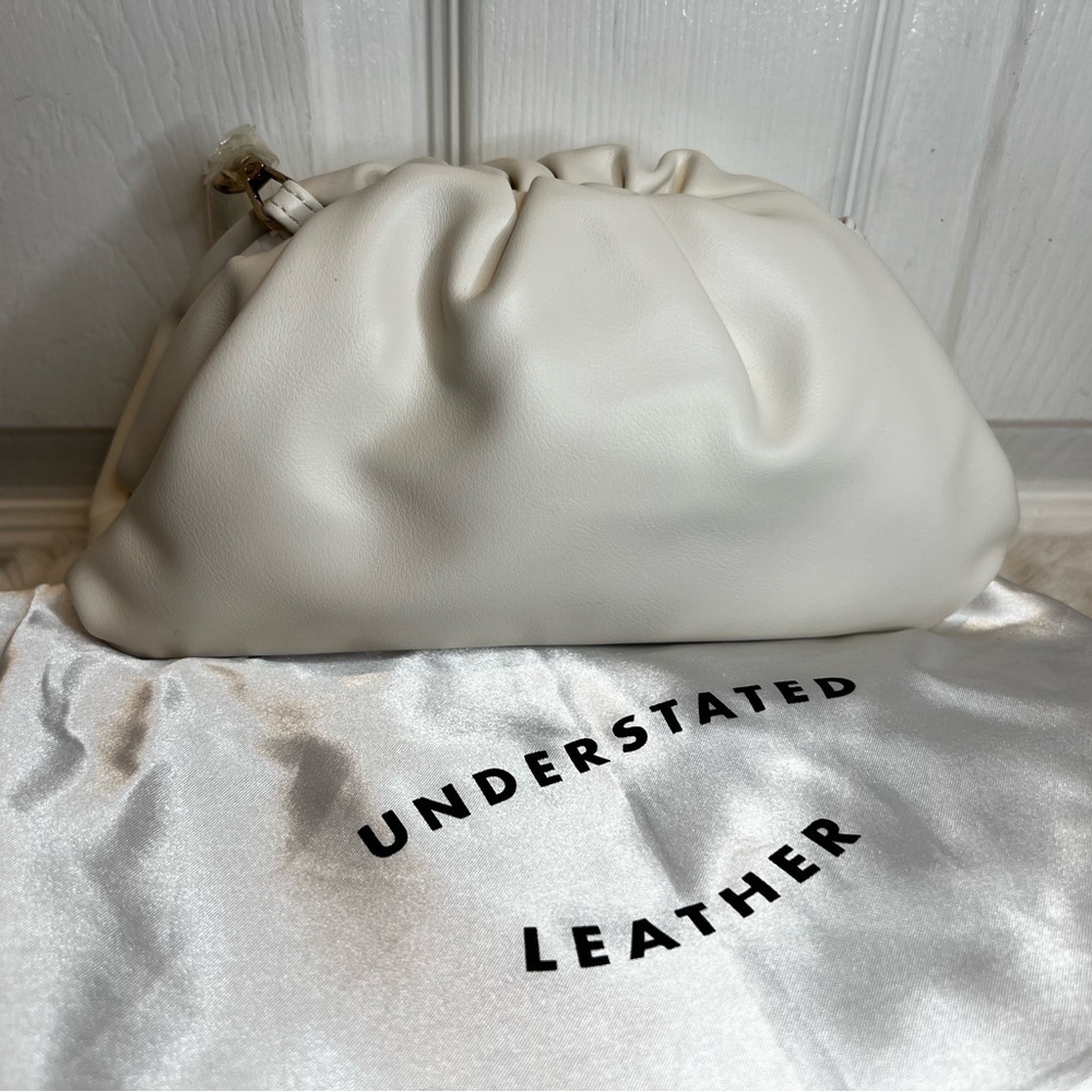 UNDERSTATED LEATHER CLUTCH CROSSBODY VEGAN LEATHER - Picture 4 of 12